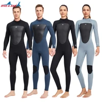 3mm wetsuit men and women one piece neoprene wetsuit thickened warmth professional snorkeling surfing suit one piece swimsuit