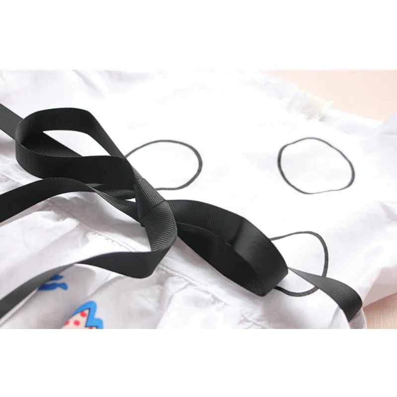 Повседневная одежда для маленьких девочек летняя белое платье принцессы с