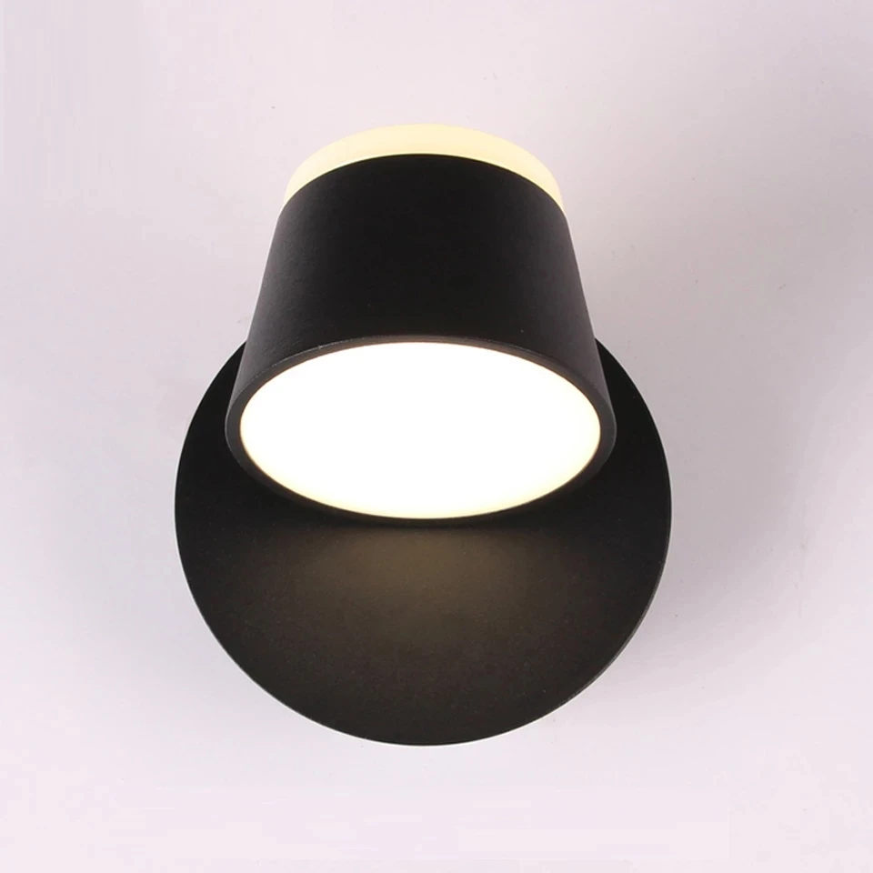 Светодиодный настенный светильник с поворотом на 360 градусов светодиодный