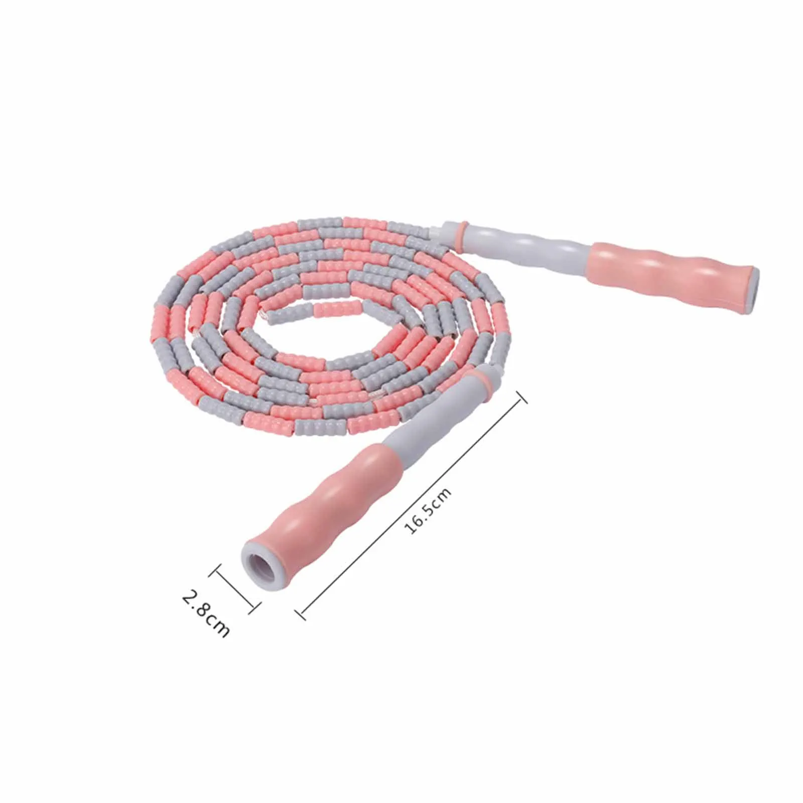 

Jump Rope Soft Beaded Segmented Length Adjustable Skipping Rope Hagh Quality Indoor Fitness Equipment Durable Fitness Colorful