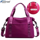 Cosyde женские спортивные сумки, нейлоновая сумка для фитнеса, красная тренировочная сумка через плечо, сумки для йоги