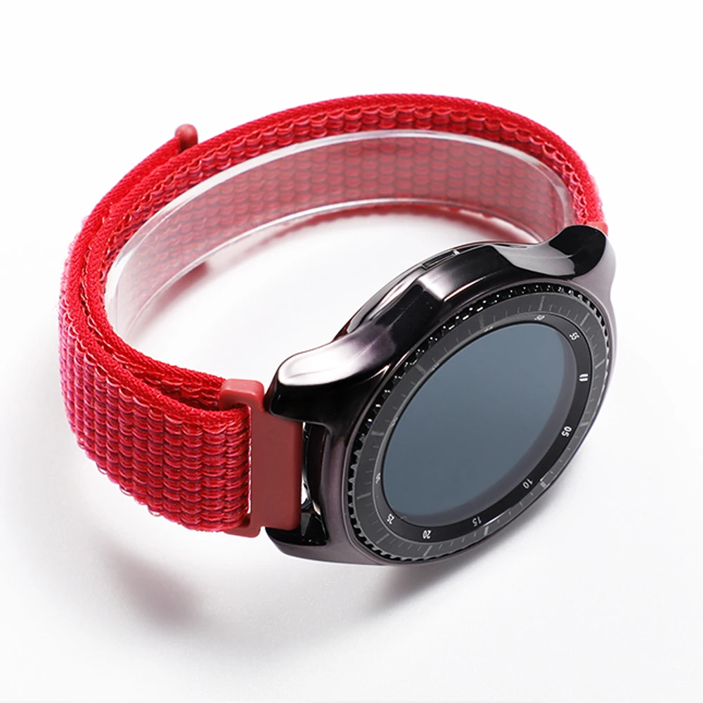Чехол gear S3+ ремешок для samsung Galaxy watch 46 мм 42 мм ремешок samsung gear S3 Frontier/classic S 3 gear sport S2 нейлоновый браслет