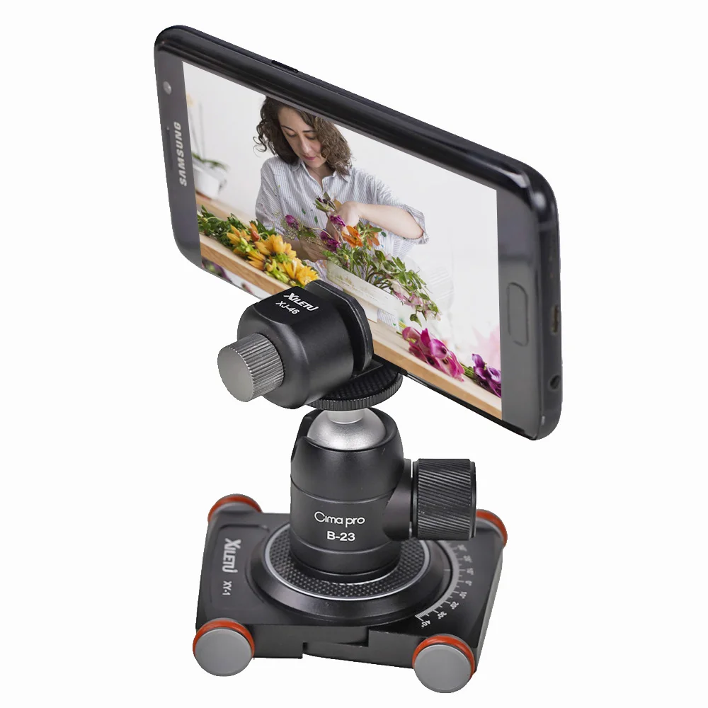 XILETU XY-1 фотография автомобиля 360 панорамная съемка для видео с держателем телефона для iphone 7 8 X смартфонов GoPro