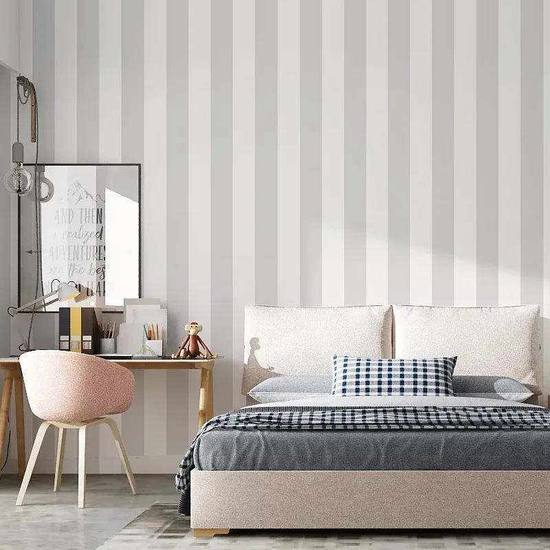 

New Design Texture Wallpaper Non-woven 3D Embossed Vertical Stripes Photo Wallpaper Living Room TV Sofa Backdrop Wall Home Decor