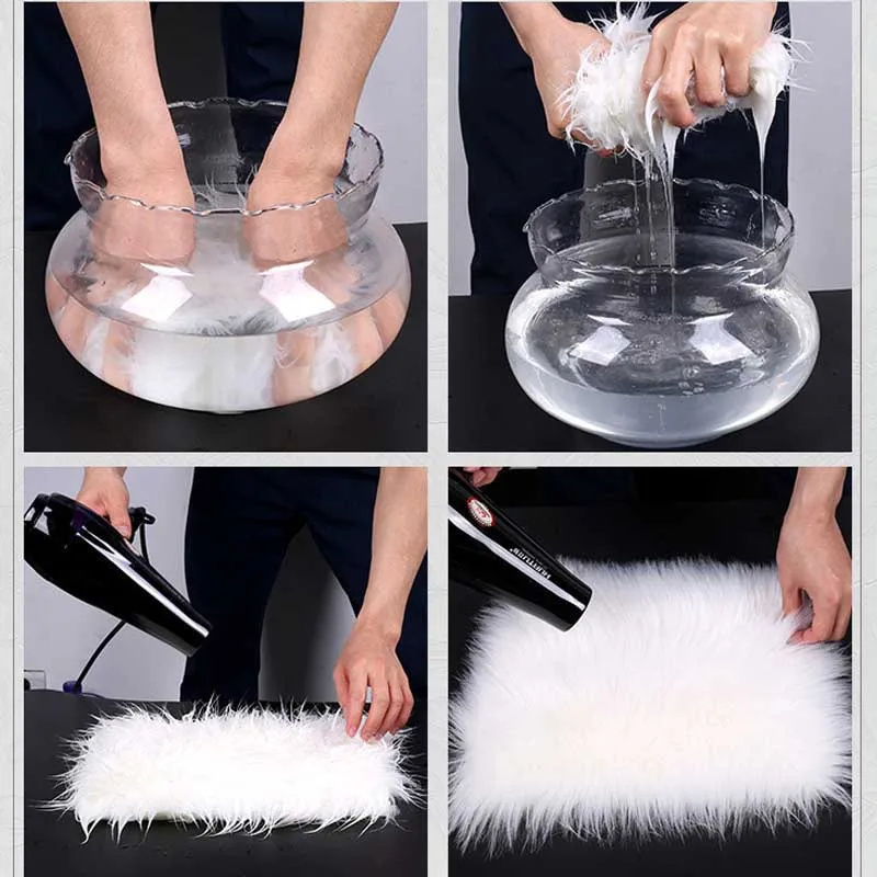 Коврики из искусственной овчины с мехом Круглый напольный коврик для гостиной