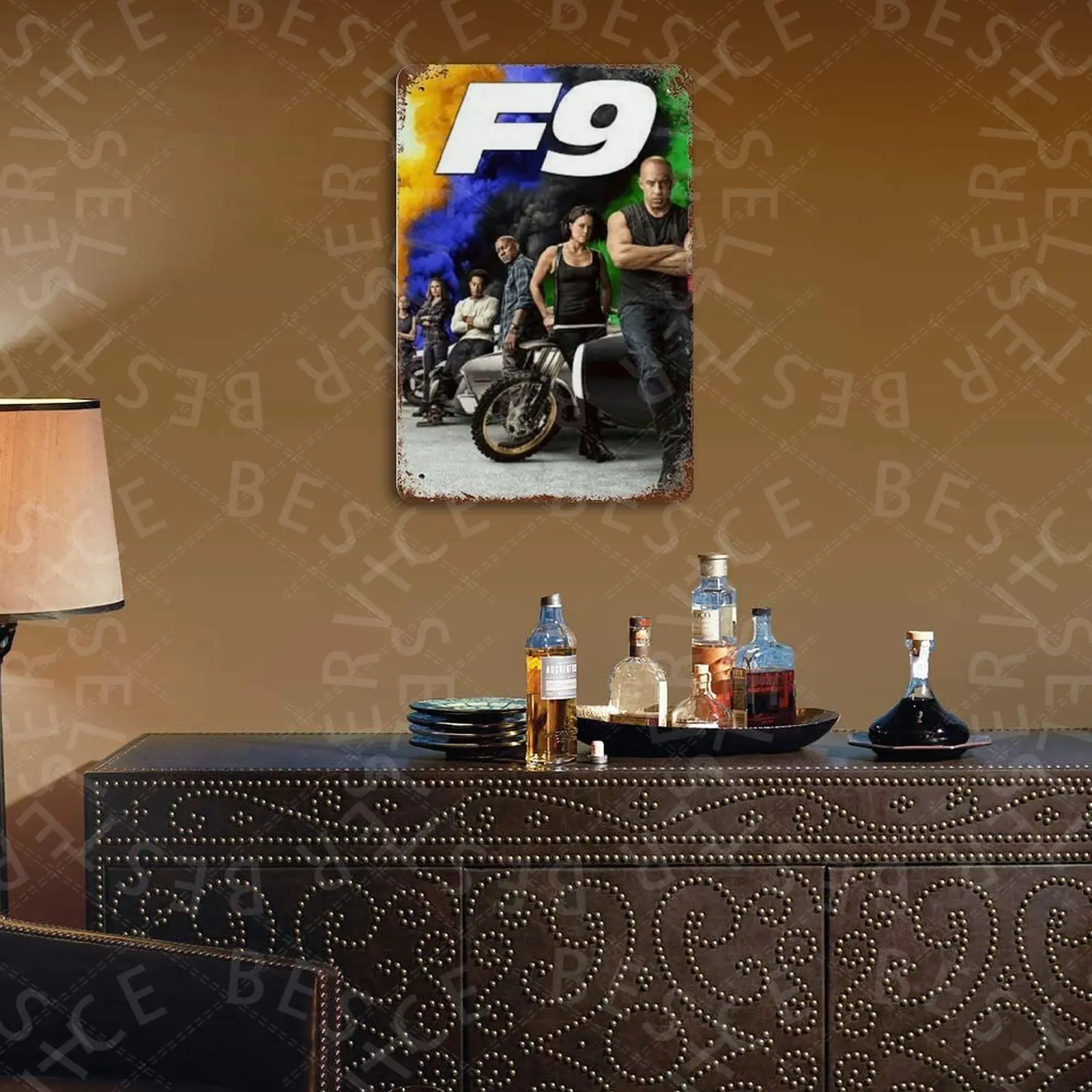 

F9 Tin Signs Retro Plaque Home Decor Wall Sticker Iron Art Poster Plates 20x30cm