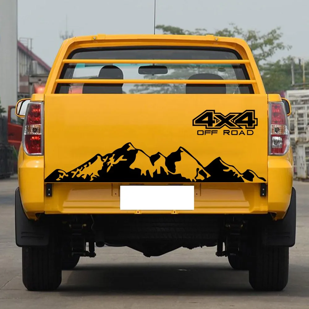 

Off Road Car Stickers Vinyl Waterproof Black Decal Decoration High Quality