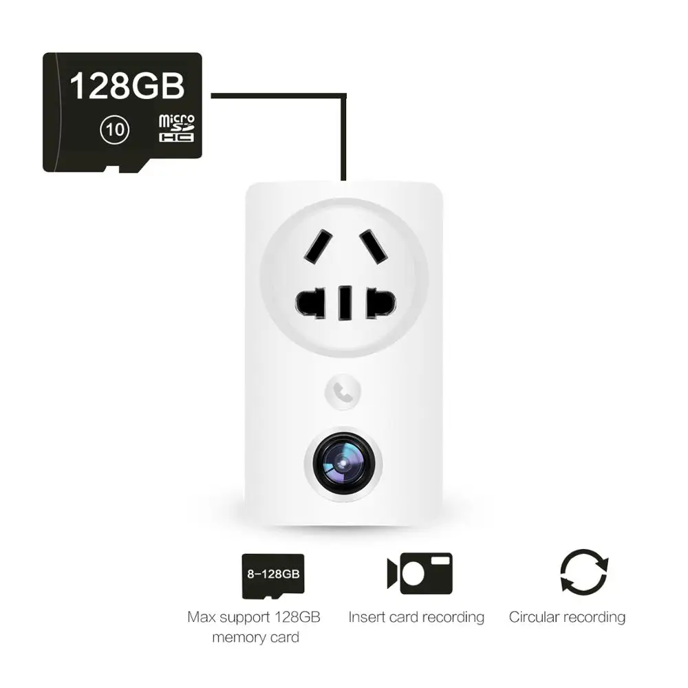 Беспроводная IP камера видеонаблюдения HD 1080P с поддержкой Wi Fi и USB|Камеры