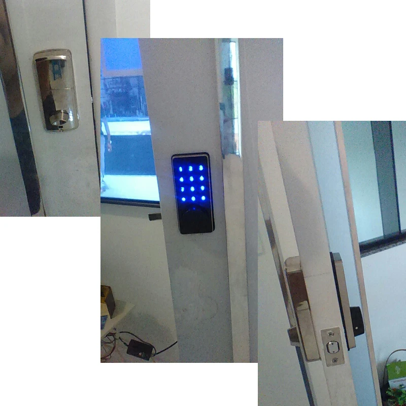 

Bluetooth Electronic Door Lock Deadbolt Mobil Phone TT lock APP Keyless Entry Intelligent Door Lock For Home With Gateway Wifi
