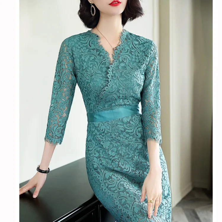 Женское платье для матери жениха Кружевное Платье До Колена невесты вечерние