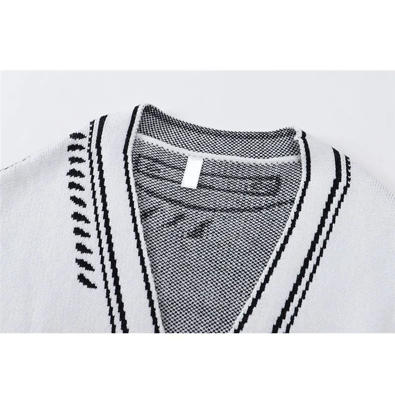 Кардиган женский осенне-зимний вязаный однобортный с длинным рукавом и