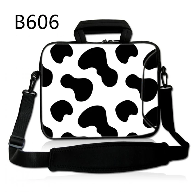 

Cow Stripes Laptop Messenger Bag Handbag, Laptop Case 13",14",15",15.6",For MacBook Air Pro, Wholesale Free Drop Shipping