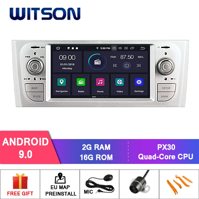 PX30 16GB ROM(WHITE) WITSON Android 9,0 Восьмиядерный PX5 автомобильный dvd-плеер для FIAT старый PUNTO ips экран 4 ГБ ОЗУ 64 Гб ПЗУ Автомобильная gps навигация - Цвет: PX30 16GB ROM(WHITE)