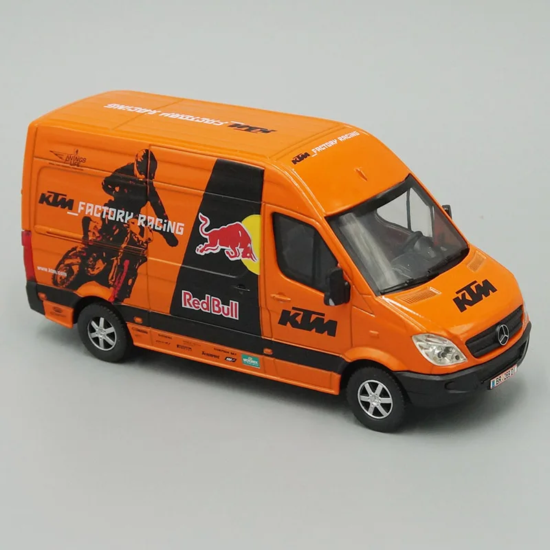 

1:38 литая модель фабрики, гоночная команда Sprinter, копия микроавтобуса