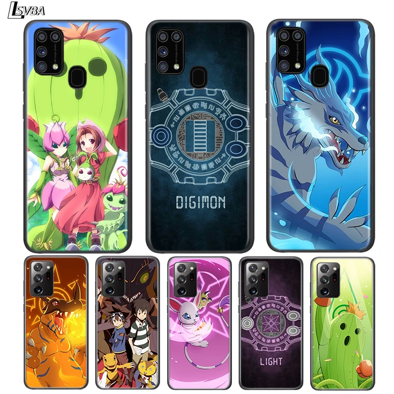 

Anime Digimon For Samsung Galaxy S21 Ultra Plus M31 A12 A32 A42 A52 A72 A02S M10 M10S M20 M21 M30 M40 M60S Phone Case