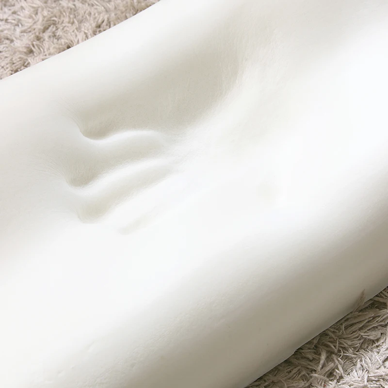 Подушка из пены с эффектом памяти в горошек подушка белый цвет | Дом и сад