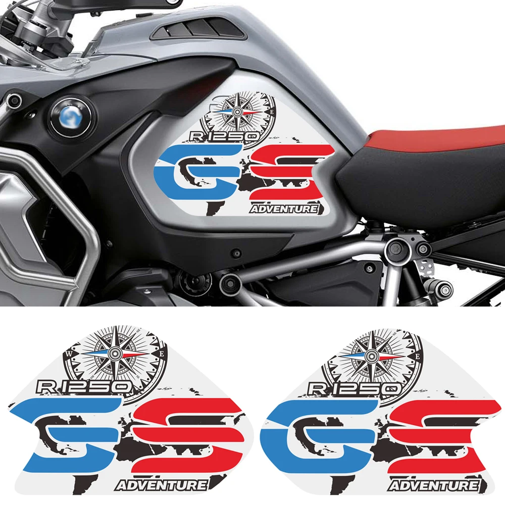 Мотоцикл корпус газ топливный бак колодки протектор наклейки подходят для BMW R1250GS