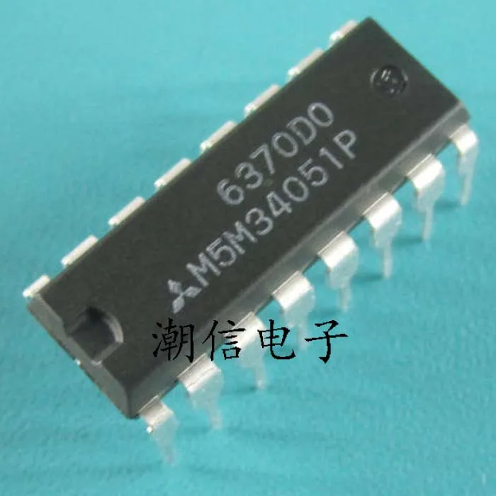 M5M34051P DIP 16|Аксессуары для демонстрационных стендов| |