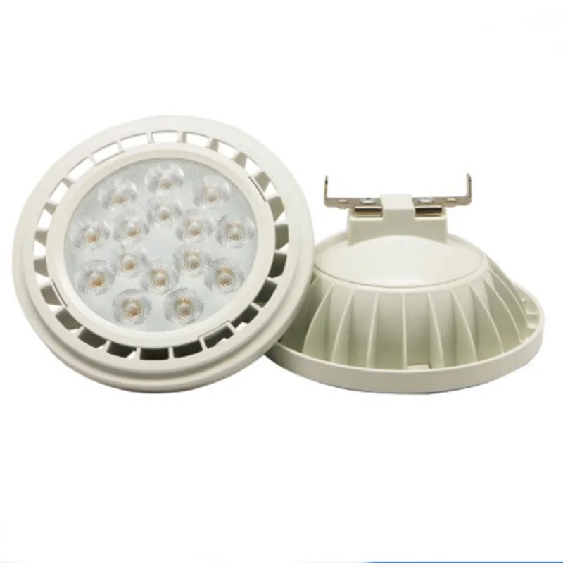 12V G53 LED AR111 lampada SMD3030 130lm/w 12w 15w QR111 LED faretto griglia luce