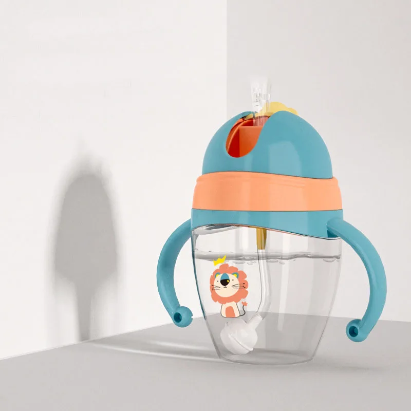 Чашка для грудного вскармливания с утиным горлом 240 мл обучающая бутылочка