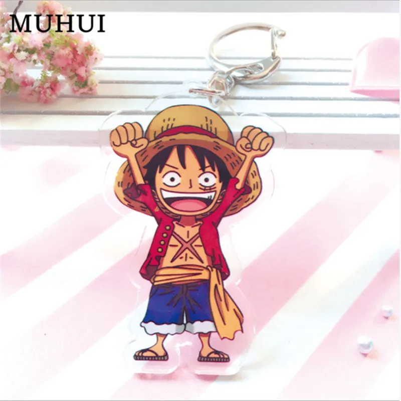 

Anime Keychain Acrylic Keyring Women Bag Jewelry Children Gift B223