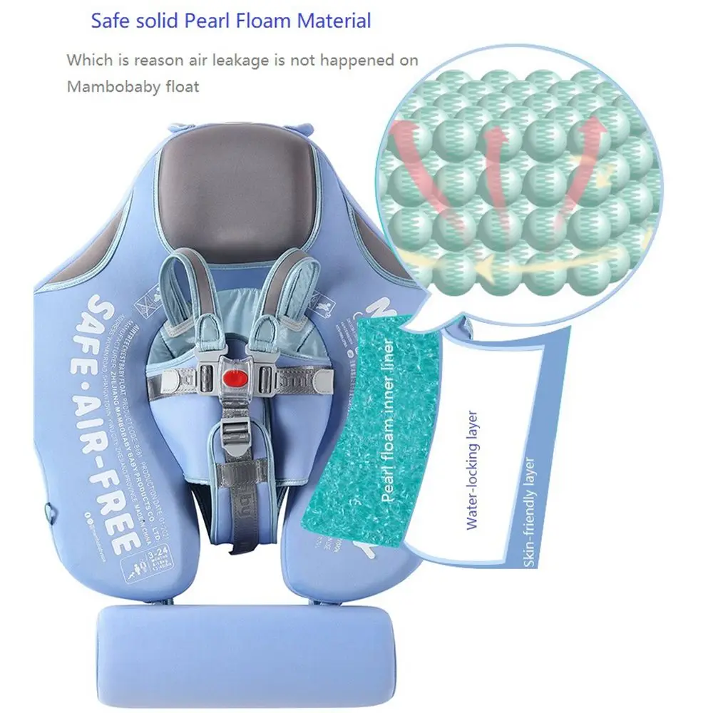 

Solid Non-inflatable Newborn Baby Waist Float Lying Swimming Ring Pool Toys Swim Ring Swim Trainer For Infant Swimmers