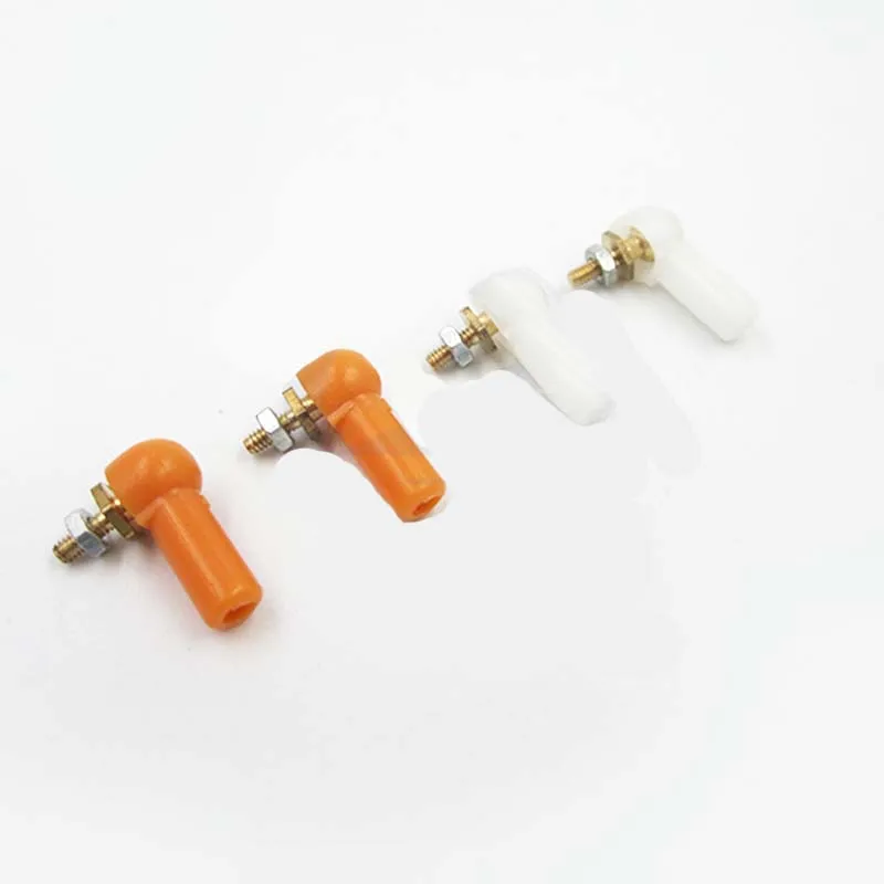 10 шт. DIY M2/M3 пластиковая пряжка с шаровой головкой 2 мм/3 мм тяга позиционирование