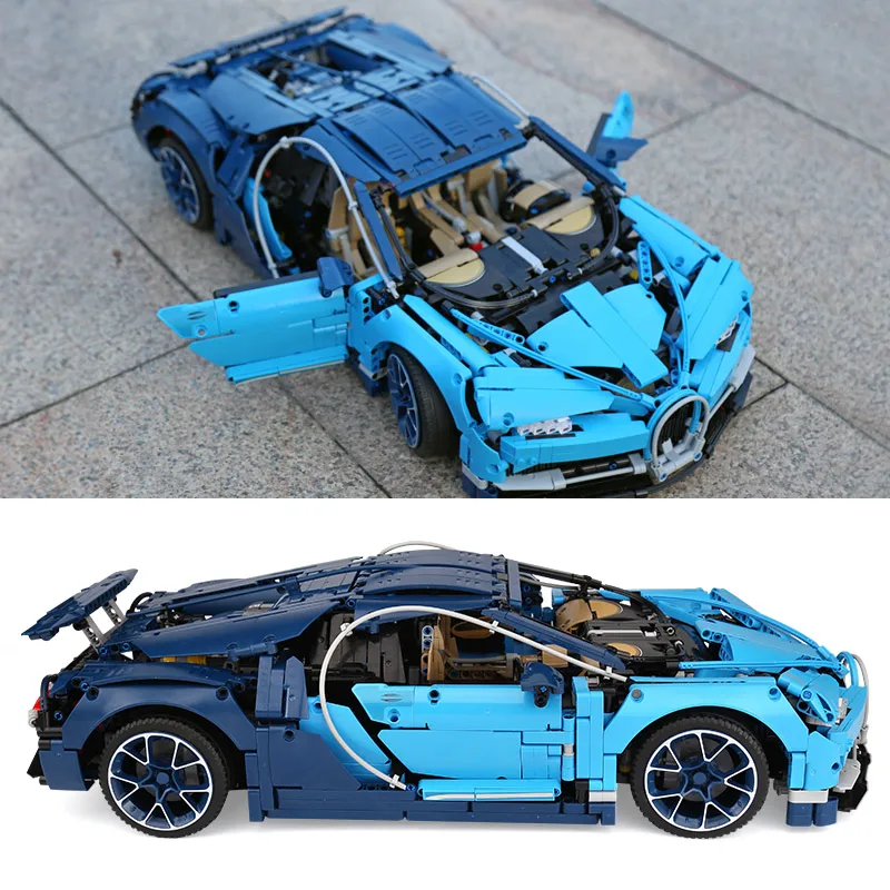 DHL 20086 Bugatti Chiron комплекты гоночных автомобилей, совместимые с 42083 конструкторами серии Technic, модели, кирпичные игрушки для детей