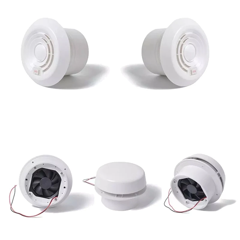

12V Motorhome Silent Mushroom Head Exhaust Fan Energy-Saving Cooling Roof Ventilation Fan