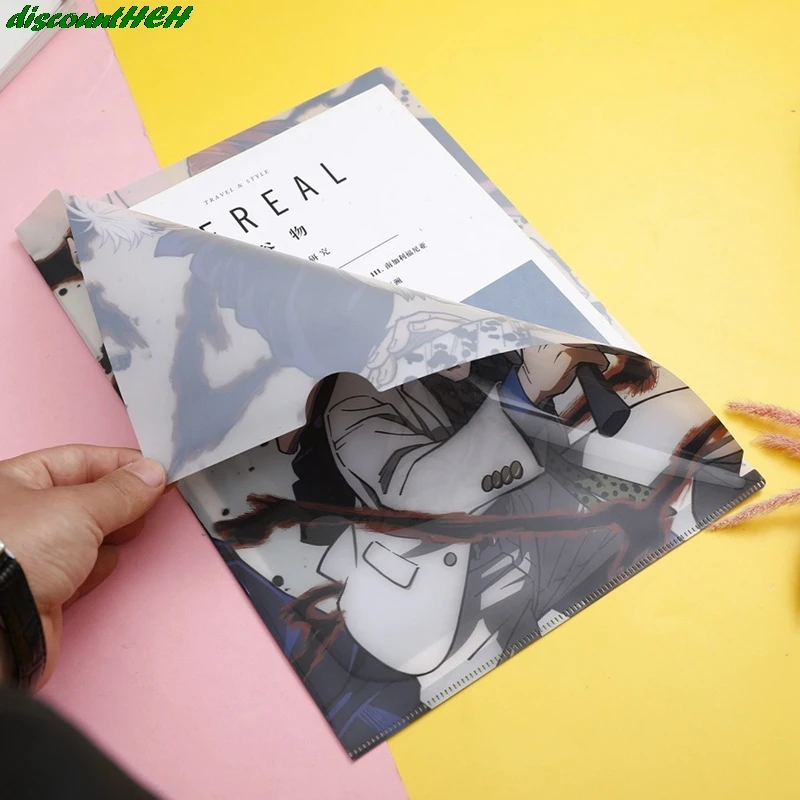 

Demon Slayer Jujutsu Kaisen Folder File Bag Document Organizer Storage Bag Itadori Yuuji Satoru Fushiguro Megumi Kugisaki Nobara