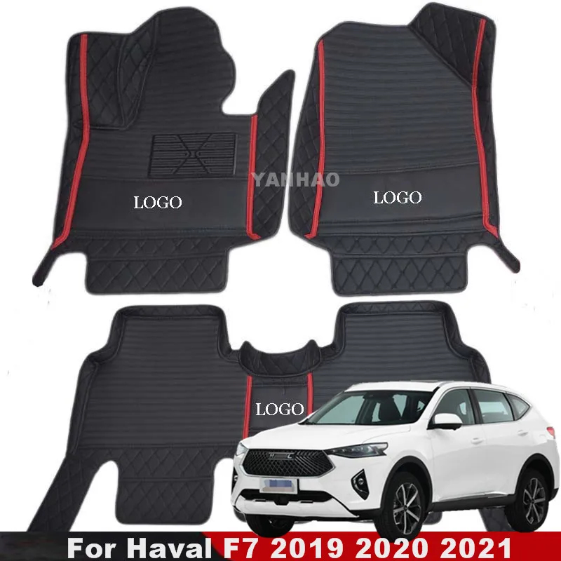 

Автомобильные коврики для Hover Haval F7 2019 2020 2021, автомобильные коврики, коврики, стильные пользовательские аксессуары, чехол для украшения интерьера автомобиля