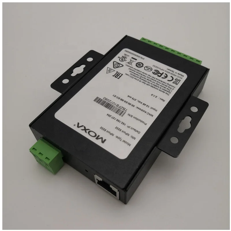 

MOXA NPort 5232 2-port RS-422/485 device server,0 to 55 degree operating temperature