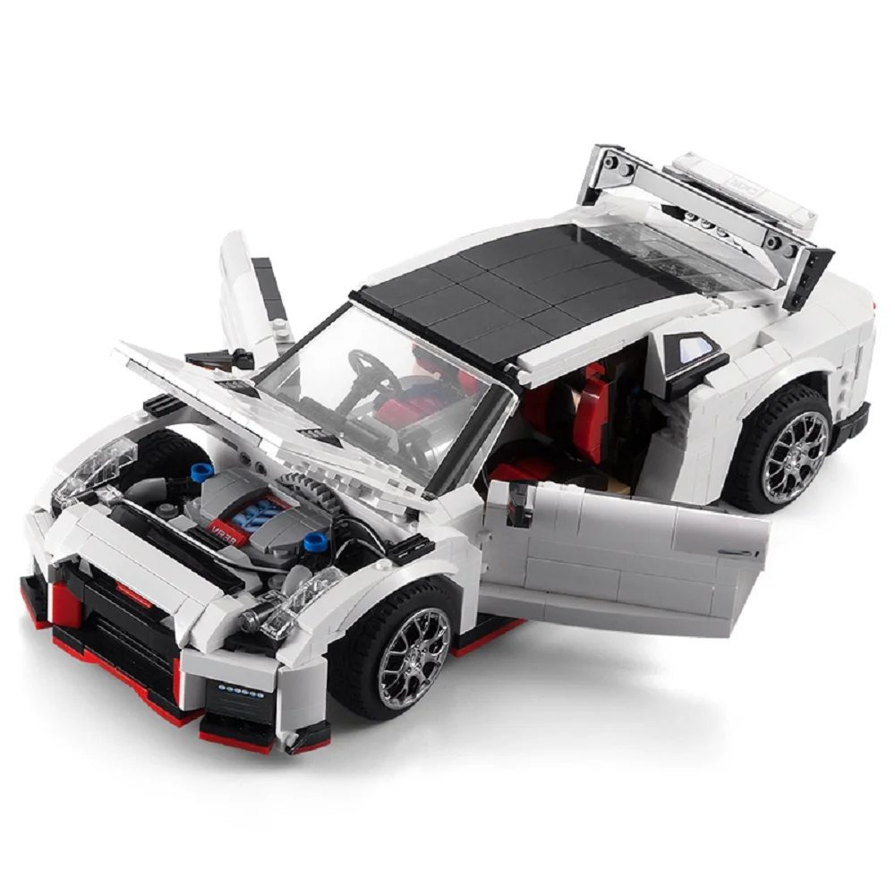 

Building Block Sets Vehicle Model Collection Kit, City RC Drift Racing Vehicle Building Blocks Technic Racing Car, 1322 Pieces