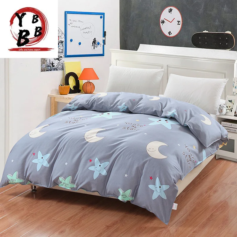 

100% Cotton Nordic Style Bedding Set 4pcs Quilt Cover Geometric King Queen Twin Duvet Cover Bed sheet Fitted sheet Pillowcase