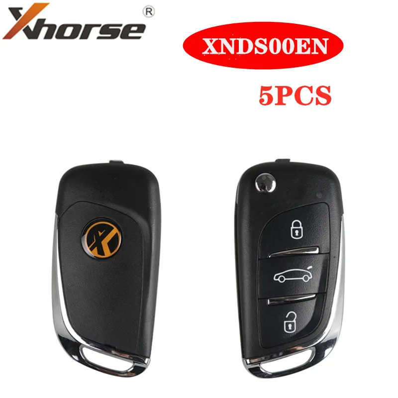 

XHORSE XNDS00EN VVDI2 DS Type Remote Key 3 Buttons for V-W 5pcs/lot