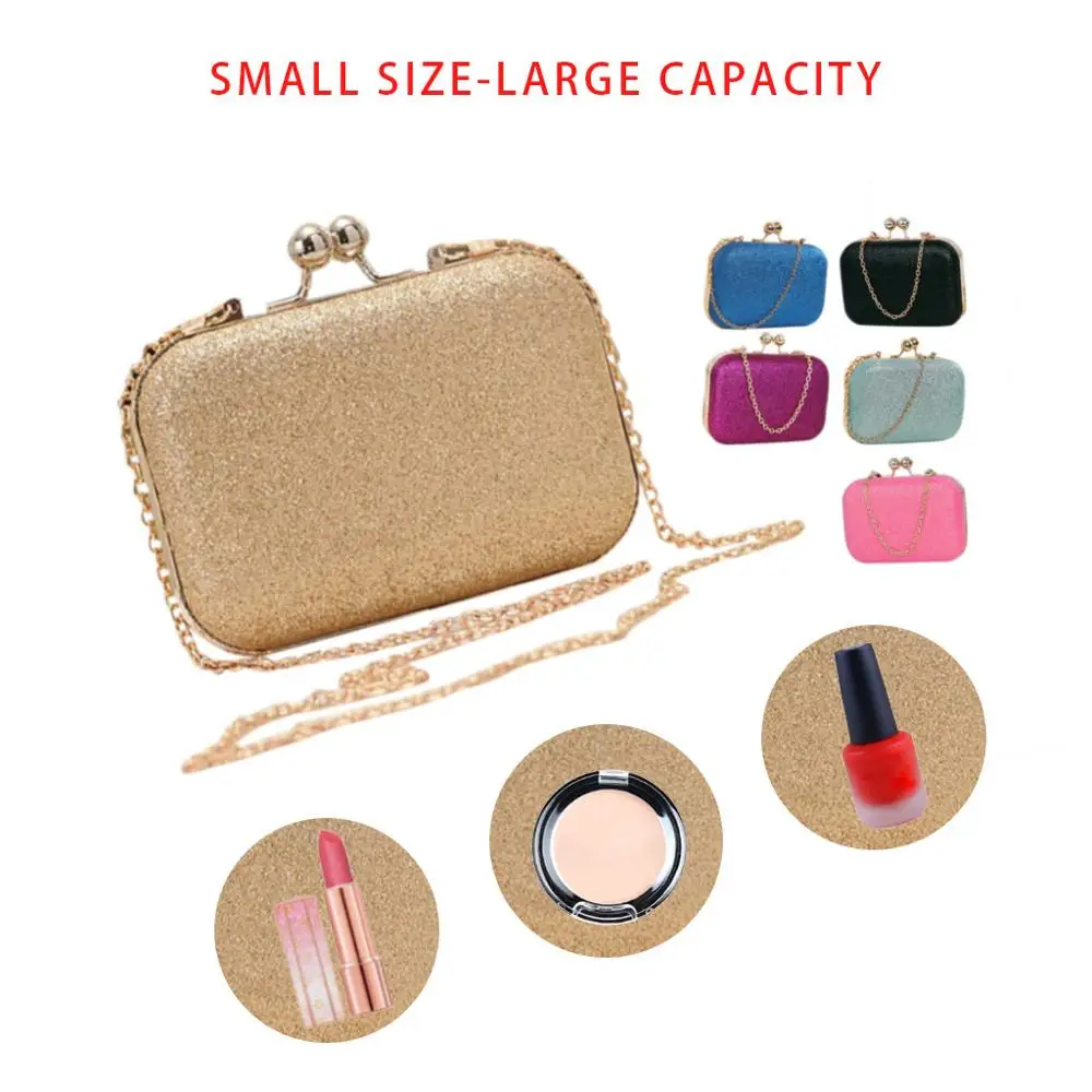 Женские сумки элегантный вечерний клатч Новая женская сумочка Двойная Цепочка