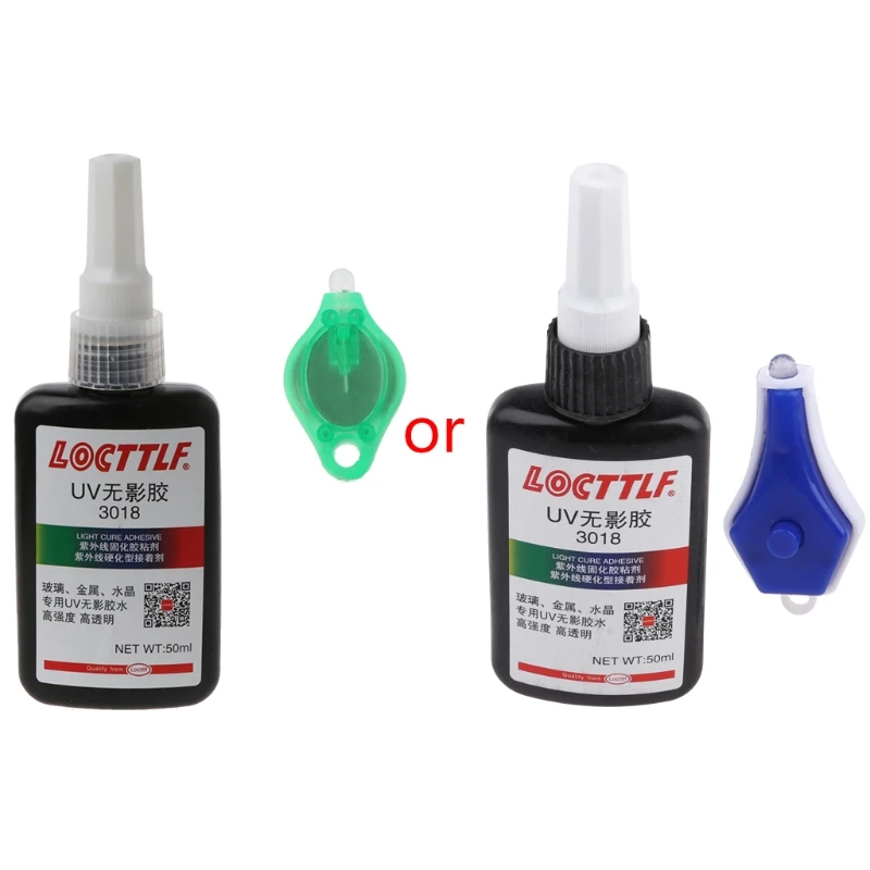 

UV Light 50ml UV Glue UV Curing Adhesive Transparent Crystal Glue Glass Adhesive F16 20 Dropship