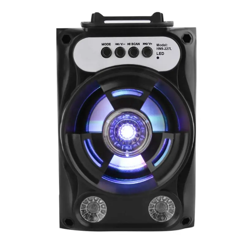 Large Size Bluetooth Speaker Wireless Sound System Bass Stereo with LED Light | Электроника