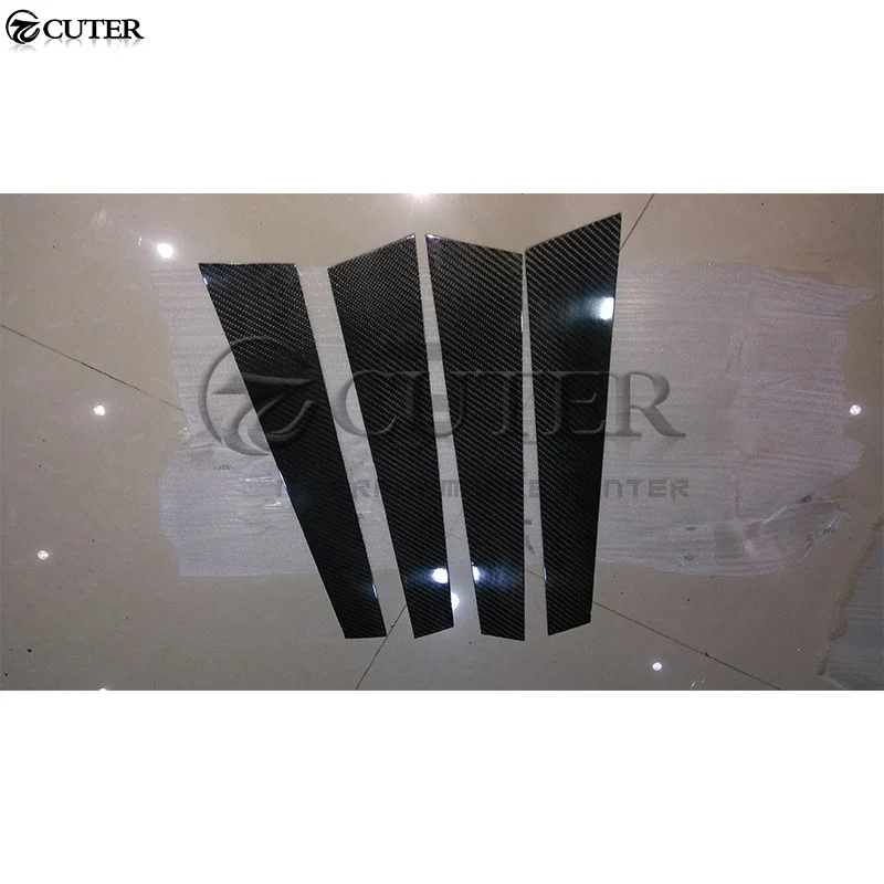F10 5 Series Carbon Fiber Car b Pillar c Sticker Patch for Bmw 520i 528i 535i Body Kit Moulding Trims 10-07 | Автомобили и