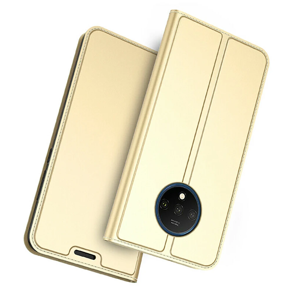 Кожаный флип-кошелек чехол для телефона Oneplus 7 Pro 7T крепкий магнитный держатель