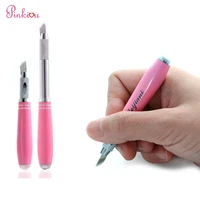 6 13cm adjustable manual microblading 3d pen for permanent makeeup eyebrows tebori tattoo machine pen with needles