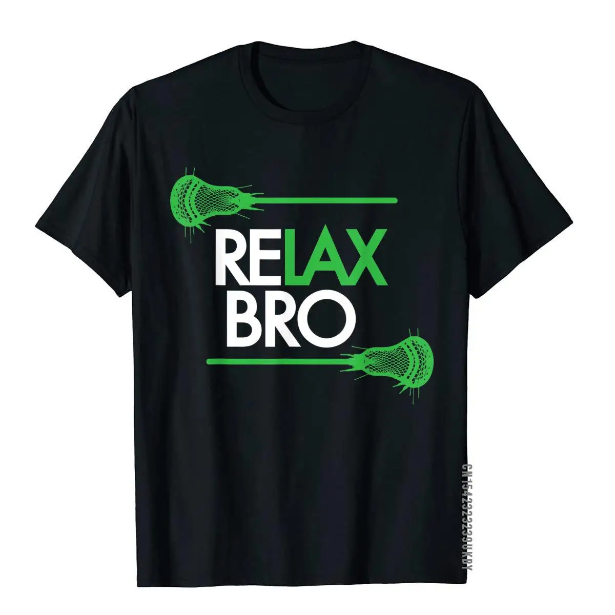 

Футболка для Лакросса RELAX Bro, забавная футболка для команды Лакросса, подарок, топ в стиле хип-хоп, футболки для мужчин, хлопковые топы, облегающие простые футболки