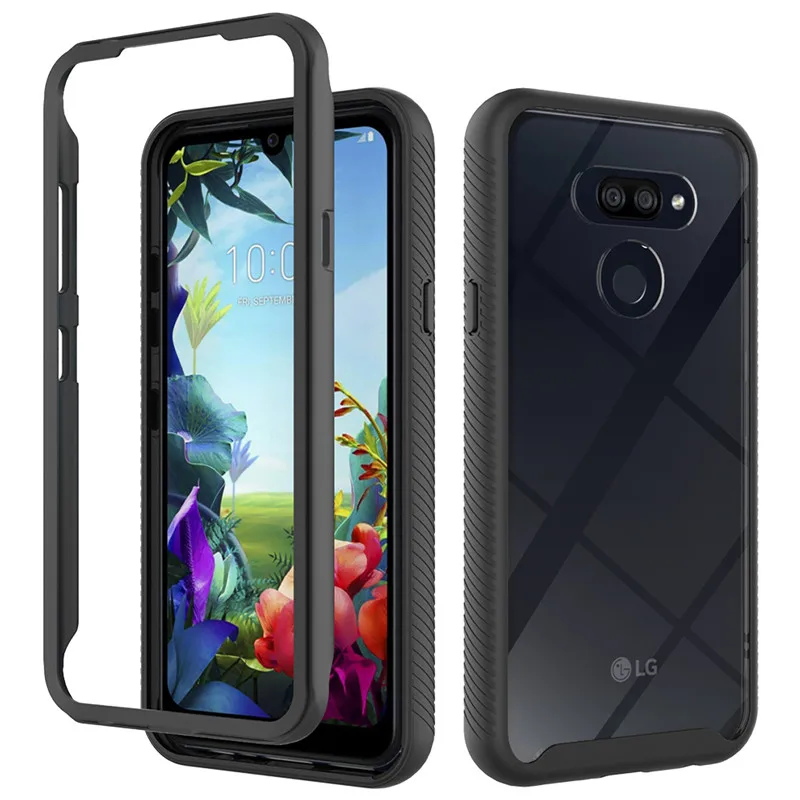 10 шт./лот полностью покрытый на 360 градусов чехол для телефона LG GBX V50S ThinQ K51 Q51 Stylo 6