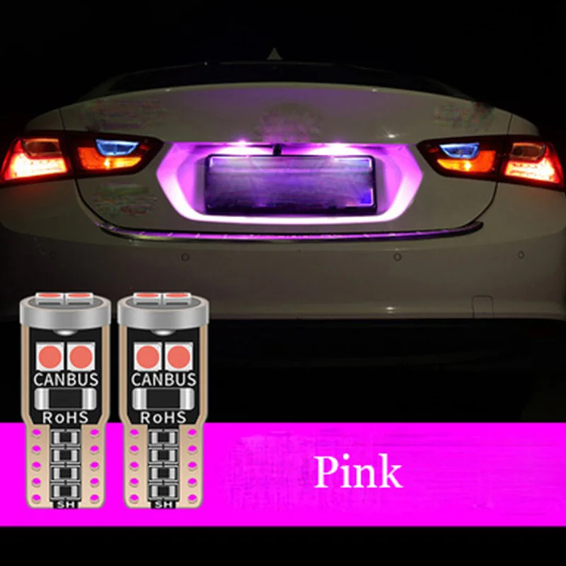 50 шт. Автомобильные светодиодные ламсветильник T10 W5W 12 В|Сигнальная лампа| |