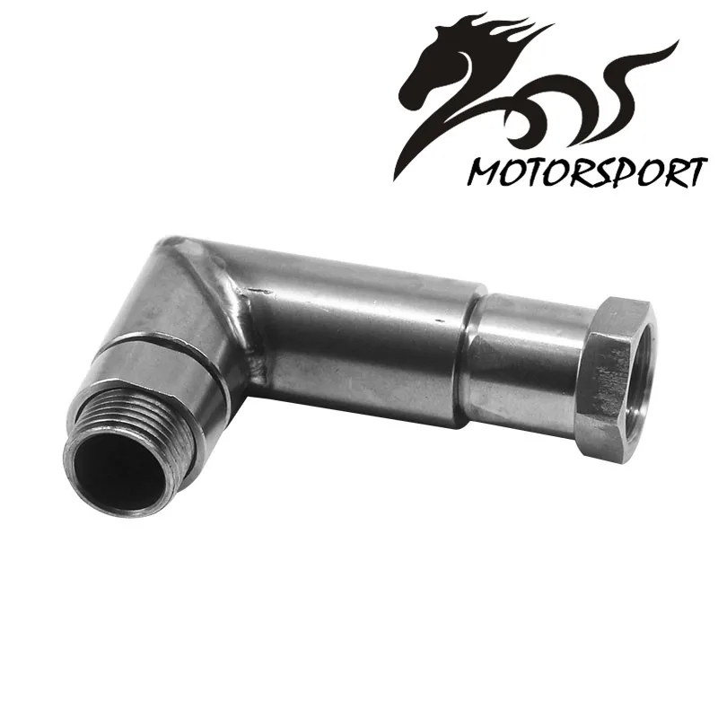 O2 oxygen sensor angled extender spacer 90 degree 02 bung extension M18 X 1.5 | Автомобили и мотоциклы