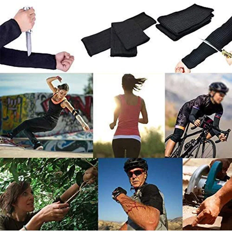 Anti Cut Gloves and Sleeve Guard Grade Level 5 Security Supplies Safety Arms Work Protection Tool | Безопасность и защита