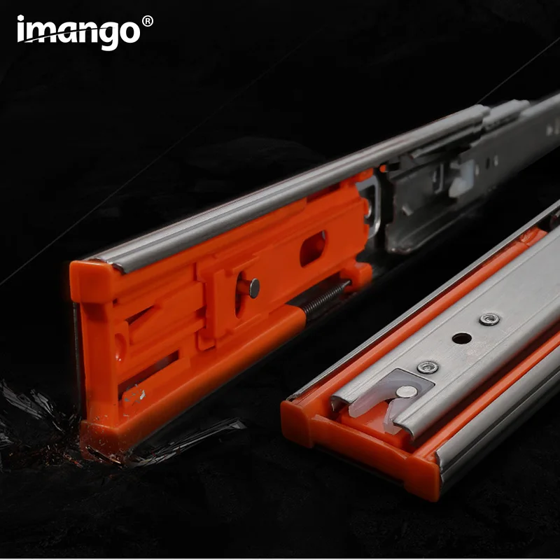 Направляющая для выдвижных ящиков из нержавеющей стали 12 22 дюйма бесшумная