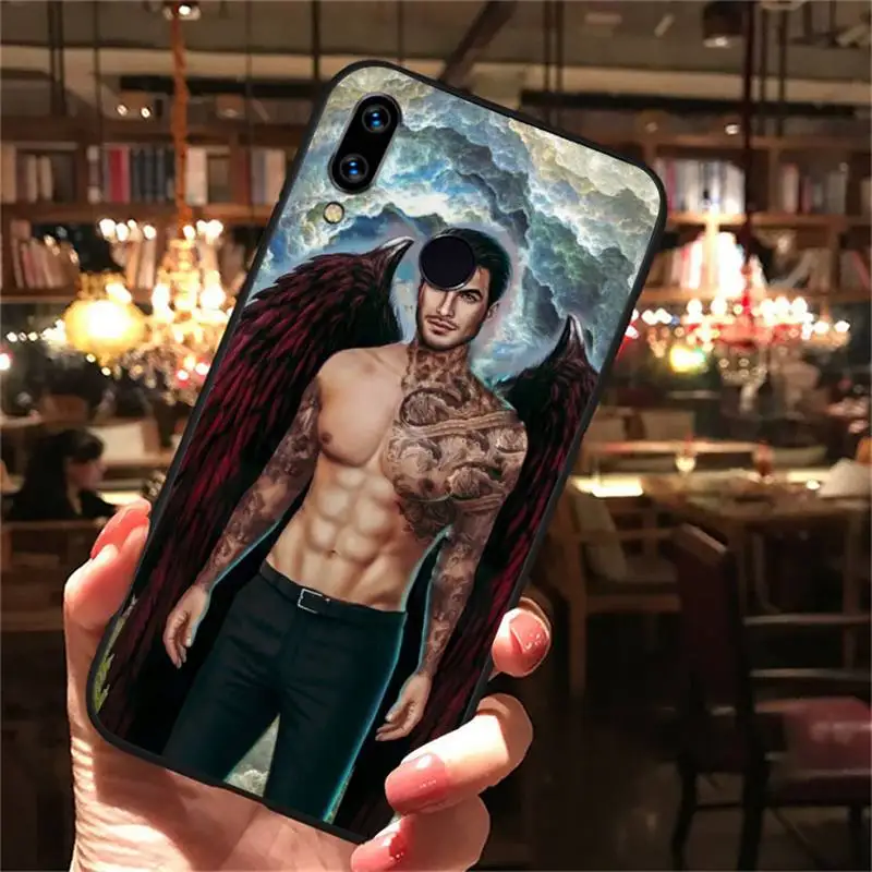 

Hot game romance Club Lucifer Phone Case For Xiaomi Redmi note Mi Huawei honor P smart 8 9 10 S T 20 30 40 lite Pro x