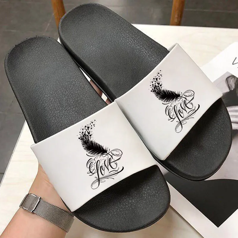 Женские домашние шлепанцы с леопардовым принтом на плоской подошве - купить по