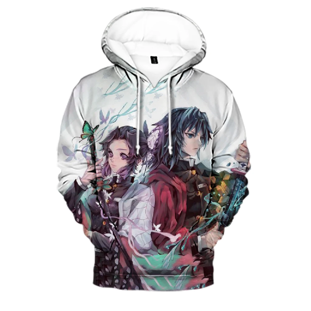 

Trendy Creative 3D print Demon Slayer Hoodies Sweatshirts Casual Boys/girls Sweatshirts Long Sleeve Adult/child Cool Clothes